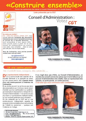 Profession de foi CA 2015 